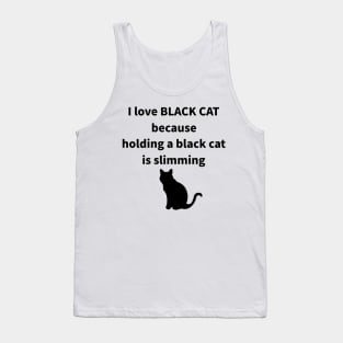 I LOVE BLACK CAT Tank Top